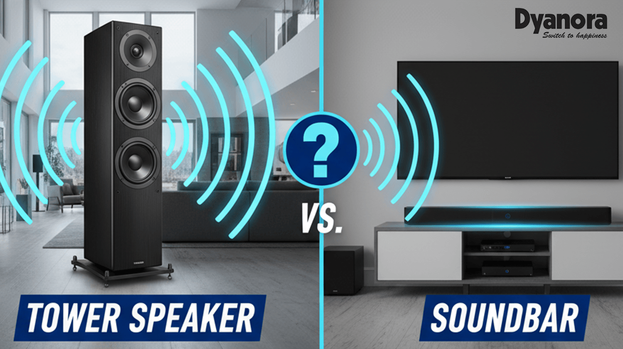 Tower Speaker vs Soundbar : Which is Better?